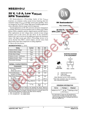 NSS20101JT1G datasheet  